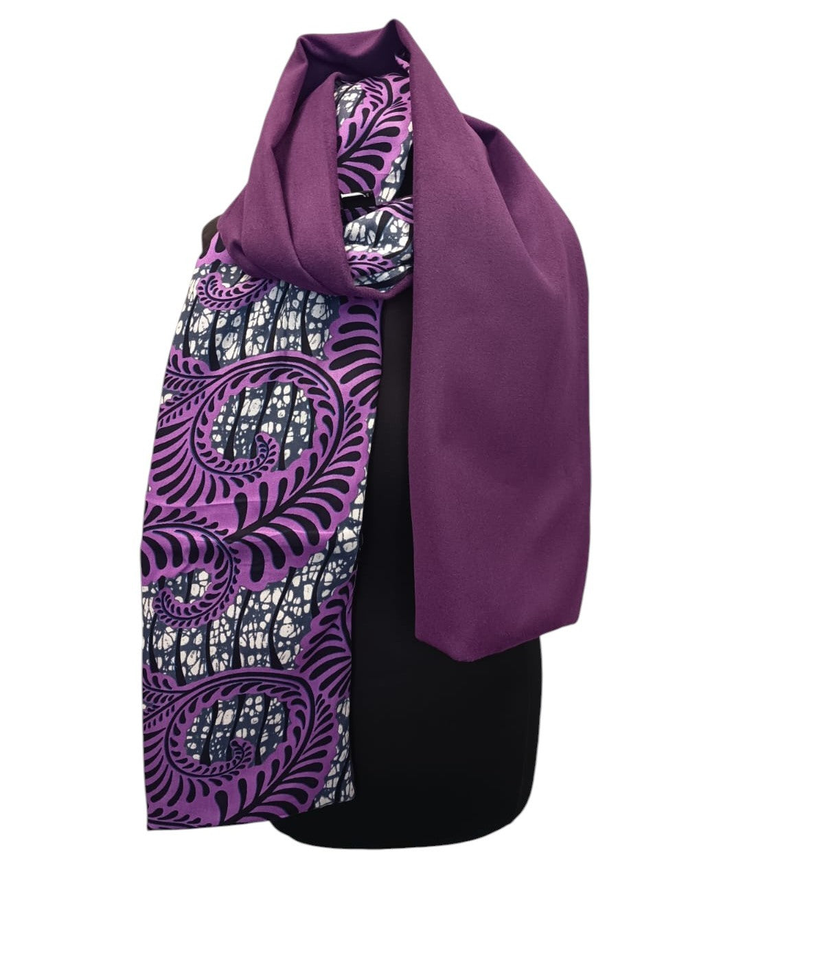 Echarpe wax et polaire