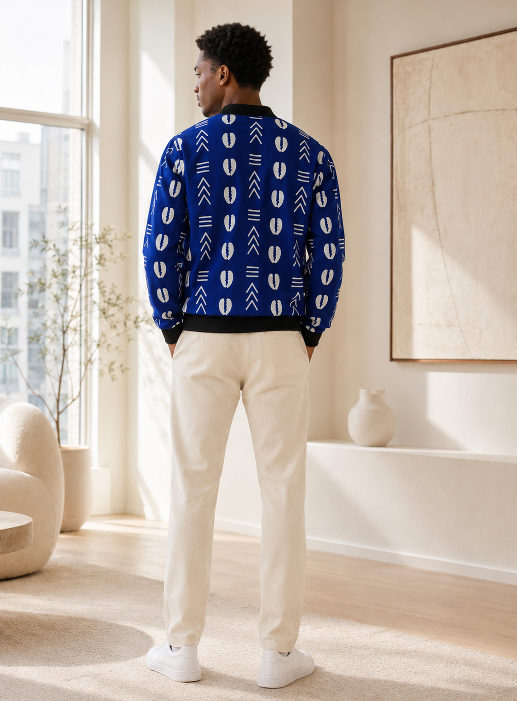 Bombers homme Bleu Cauri