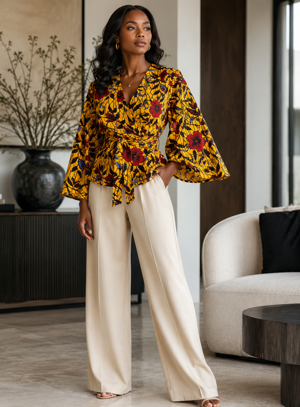 Haut Kimono