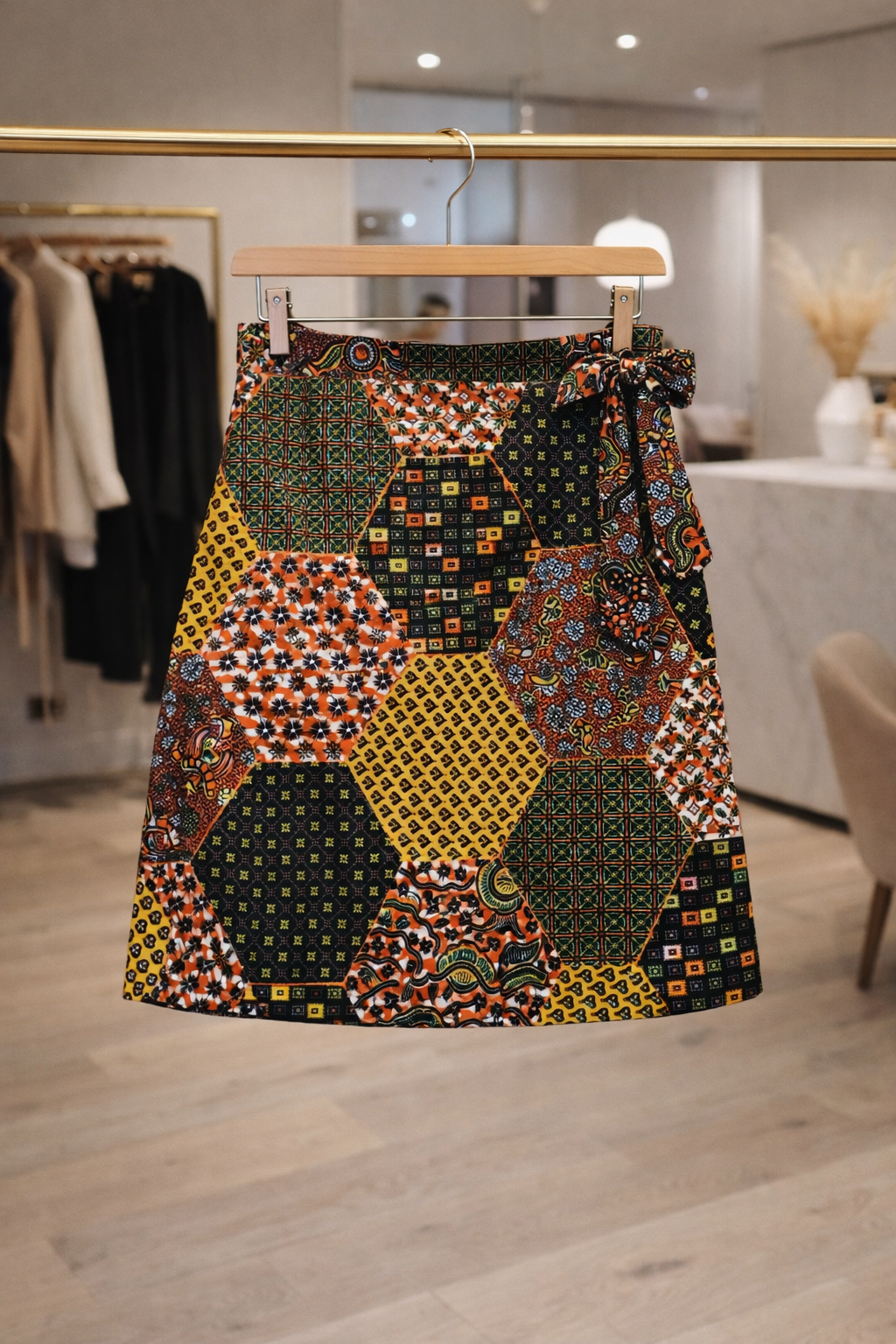 Jupe  portefeuille Inaya