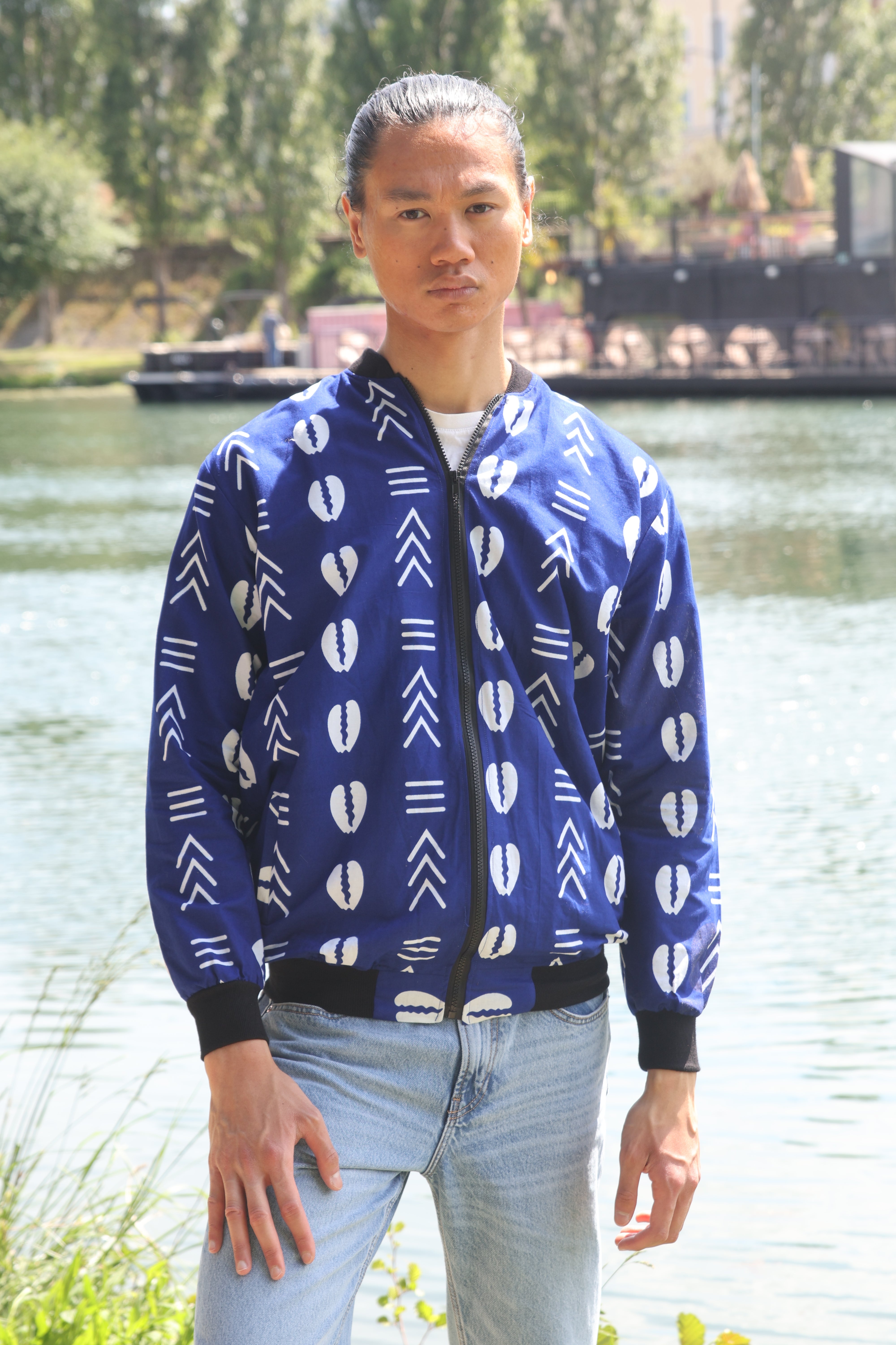 Bombers homme Bleu Cauri