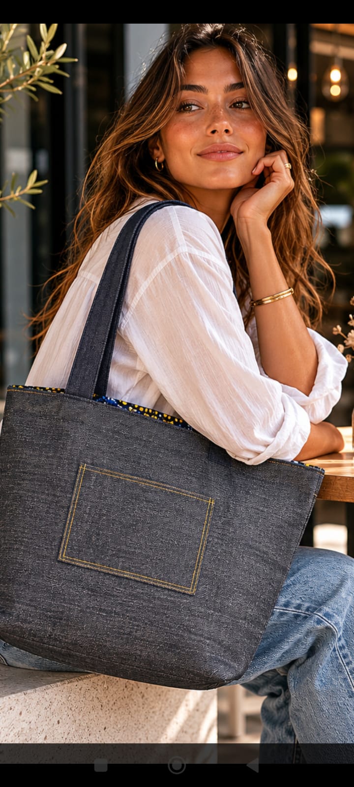 Sac Cabas Jean Signature